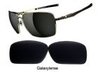 Galaxy Replacement Lenses For Oakley Plaintiff Squared Black Color Polarized